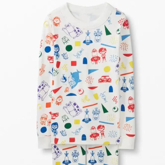 Hanna Andersson Organic Pixar Print Pajama Set 2T - Picture 3 of 4